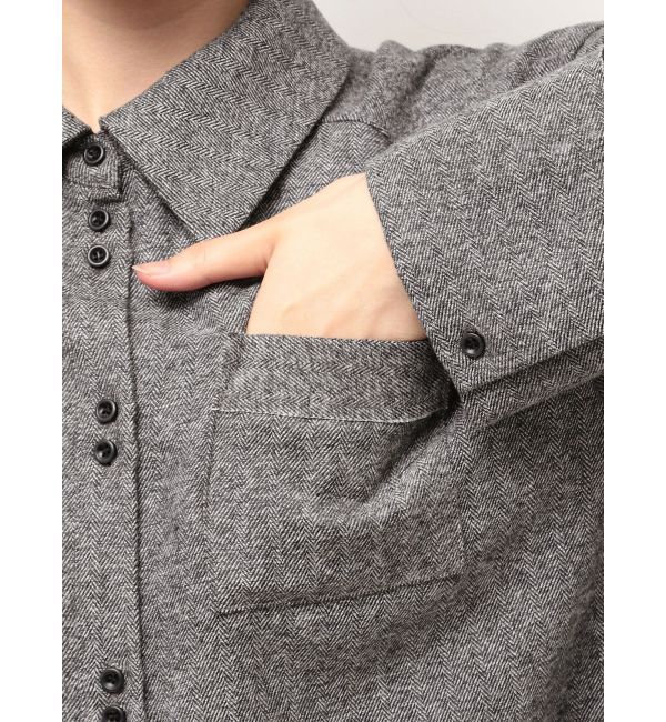 ELENDEEK「BACK LAYERED SH」|シャツ・ブラウス|