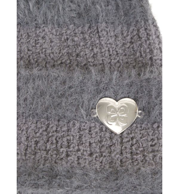 EMODA「ストライプシャギー2WAYビーニー」|ニット帽|