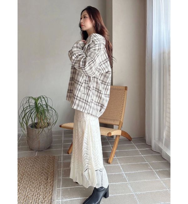 MERCURYDUO「オリジナルロービングチェックPコート」|その他|