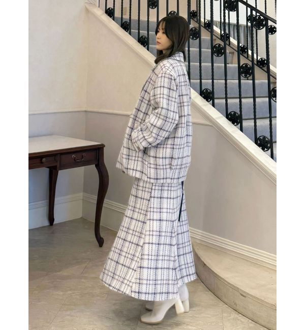 MERCURYDUO「オリジナルロービングチェックPコート」|その他|