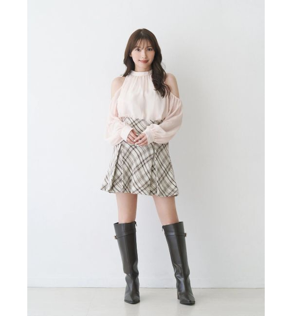MERCURYDUO「オリジナルロービングチェックミニスカパン」|その他|