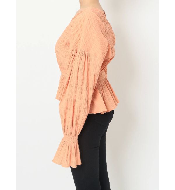 MURUA「カシュクールタックブラウス」|シャツ・ブラウス|