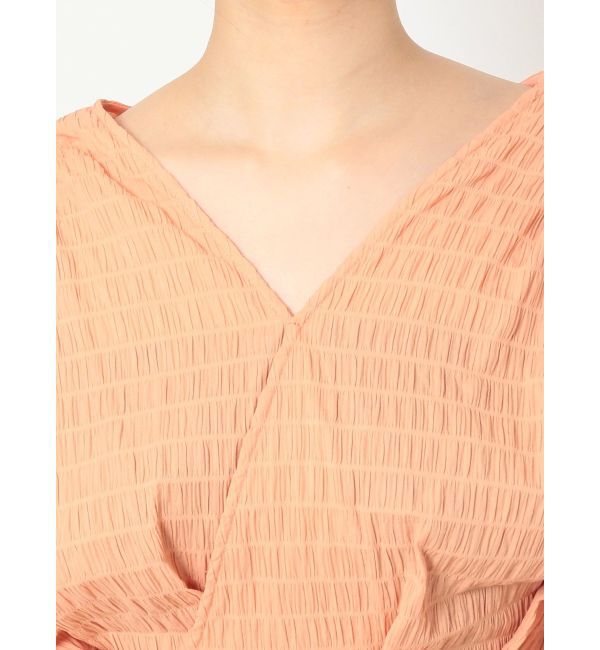 MURUA「カシュクールタックブラウス」|シャツ・ブラウス|