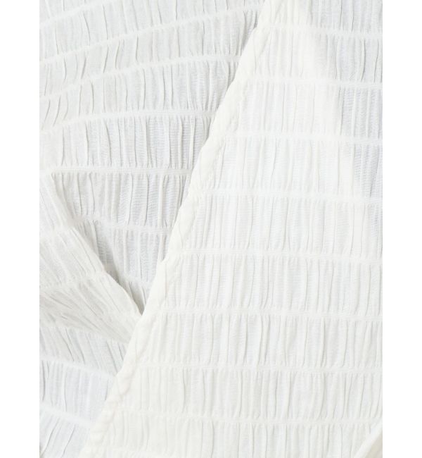 MURUA「カシュクールタックブラウス」|シャツ・ブラウス|