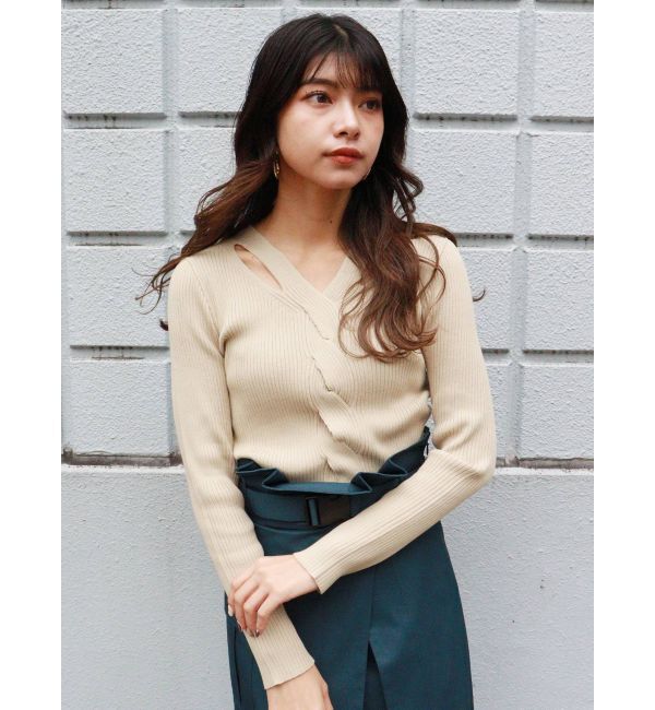 MURUA「ツイストタイトニット」|ニット・セーター|