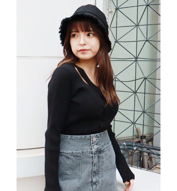 MURUA「ツイストタイトニット」|ニット・セーター|