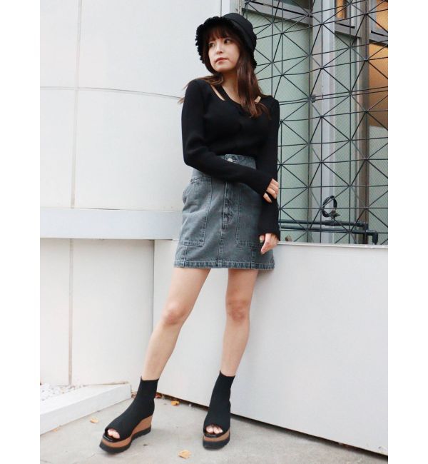 MURUA「ツイストタイトニット」|ニット・セーター|