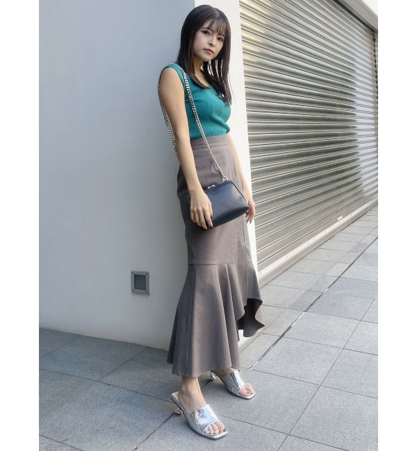 MURUA「バックオープンリブコルセットニット」|ニット・セーター|