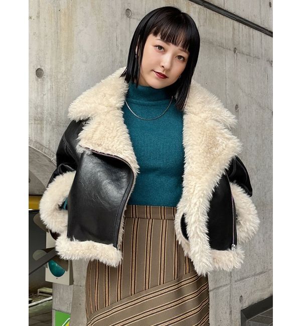 MURUA「ルーズネックミニマルタートル」|ニット・セーター|