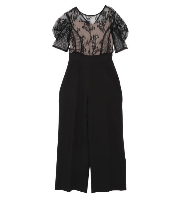 LAGUNAMOON「LADYパネルレースドッキングコンビネゾン」|ドレス|