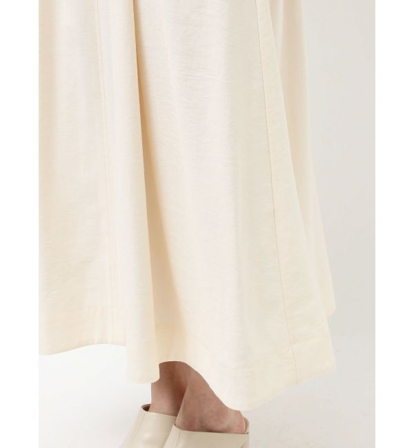 LAGUNAMOON「フロントZIPウエストタックワンピース」|ワンピース|