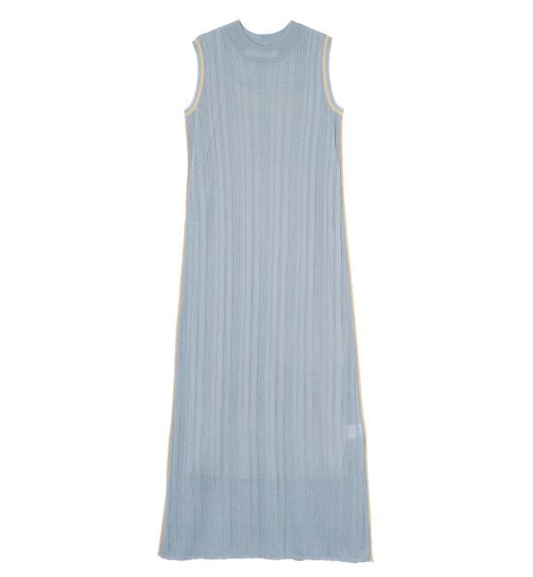 LAGUNAMOON「【WEB限定】ラインニットワンピース」|ワンピース|