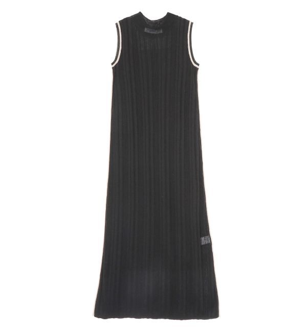 LAGUNAMOON「【WEB限定】ラインニットワンピース」|ワンピース|