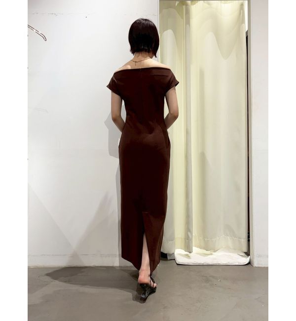 LAGUNAMOON「オフショルボートポンチワンピース」|ワンピース|