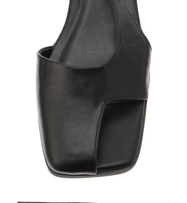 LAGUNAMOON「アシメオープントゥサンダル」|サンダル|