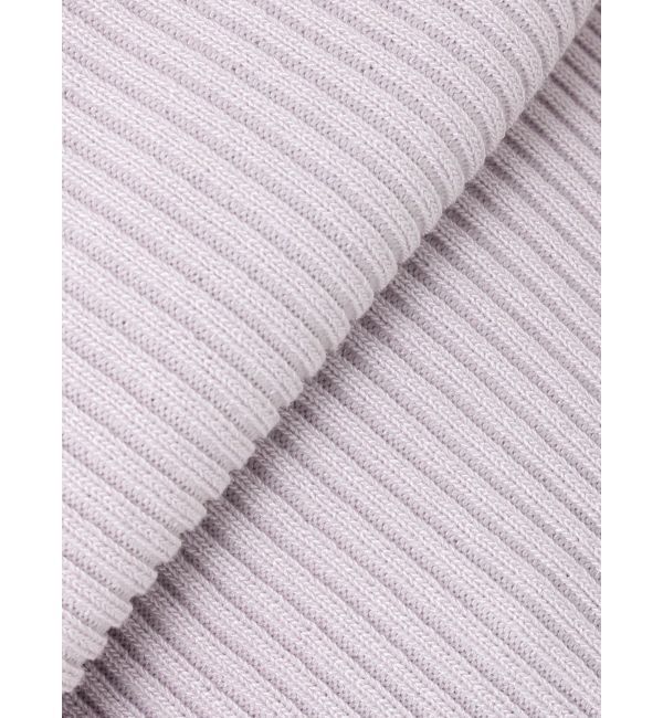 LAGUNAMOON「シアーパターンカフスリブニットプルオーバー」|ニット・セーター|