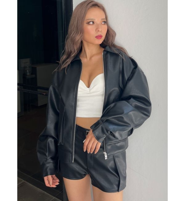 GYDA「フェイクレザー a-2フライトジャケット【SETUP着用可】」|その他|