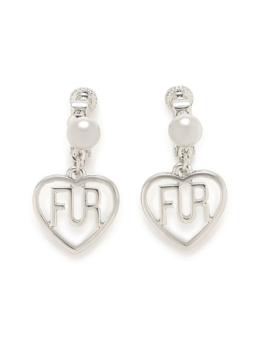 FURFUR「ハートロゴイヤリング」|イヤリング|