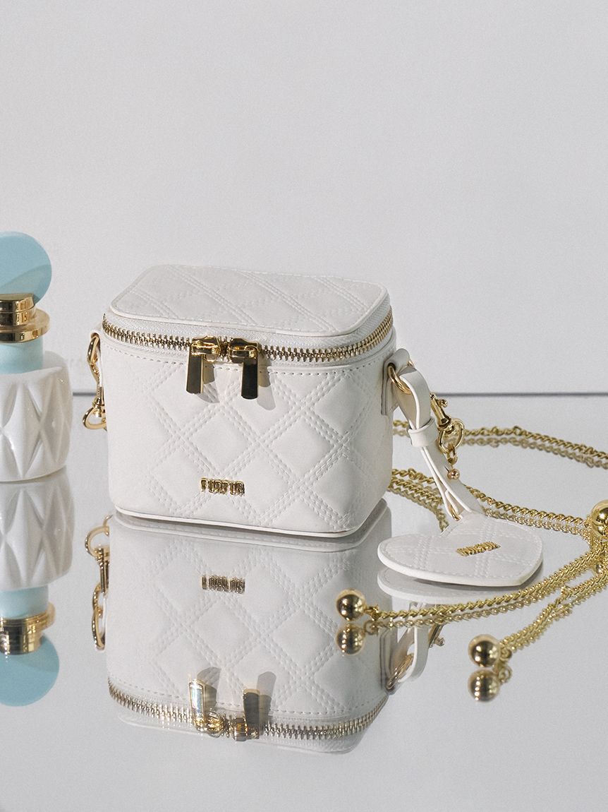 FURFUR「【限定カラー】マイクロキルティングバニティバッグ」|ショルダー・メッセンジャー|