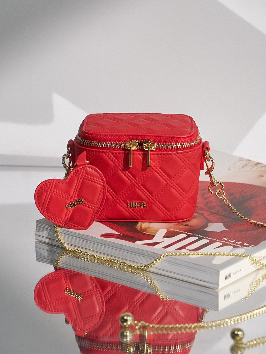 FURFUR「【限定カラー】マイクロキルティングバニティバッグ」|ショルダー・メッセンジャー|