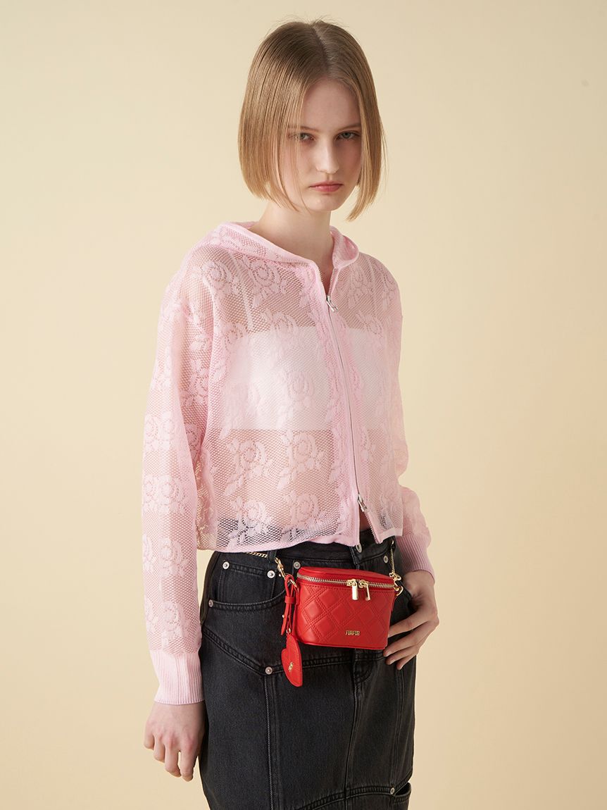 FURFUR「【限定カラー】マイクロキルティングバニティバッグ」|ショルダー・メッセンジャー|