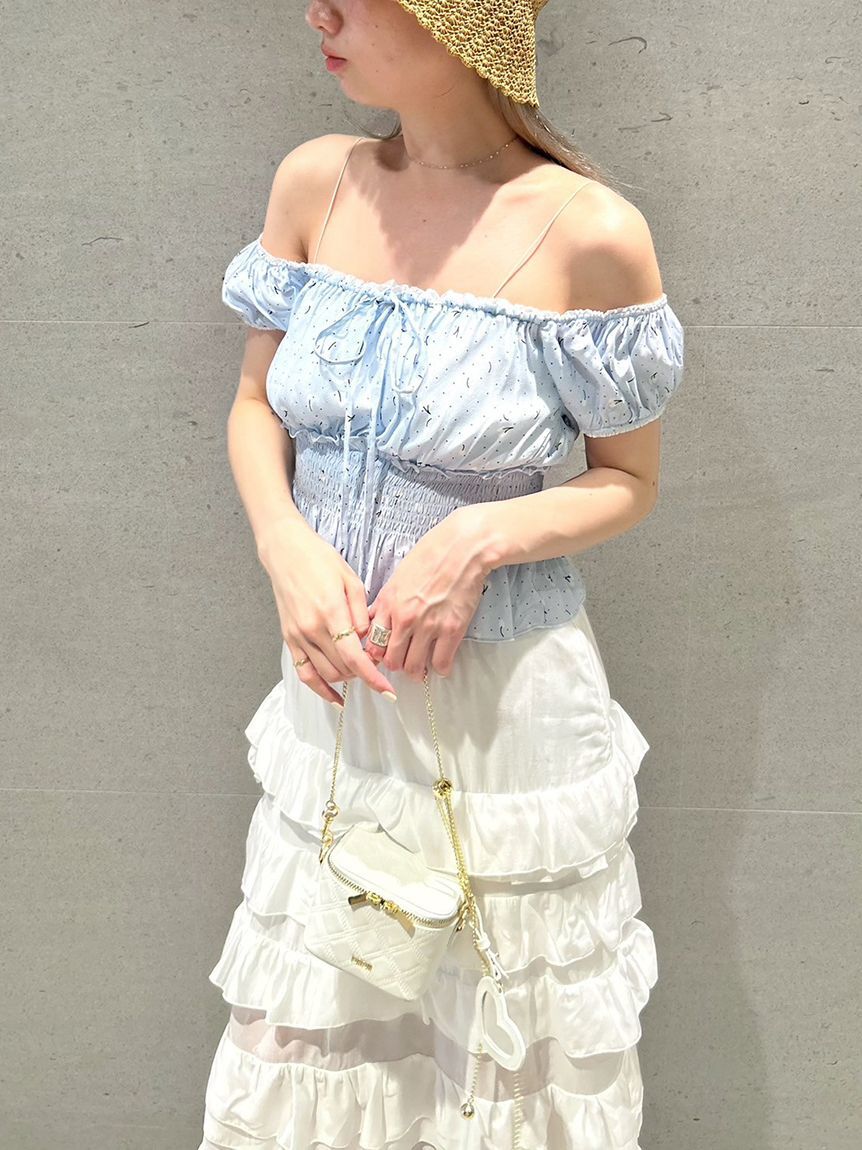 FURFUR「【限定カラー】マイクロキルティングバニティバッグ」|ショルダー・メッセンジャー|