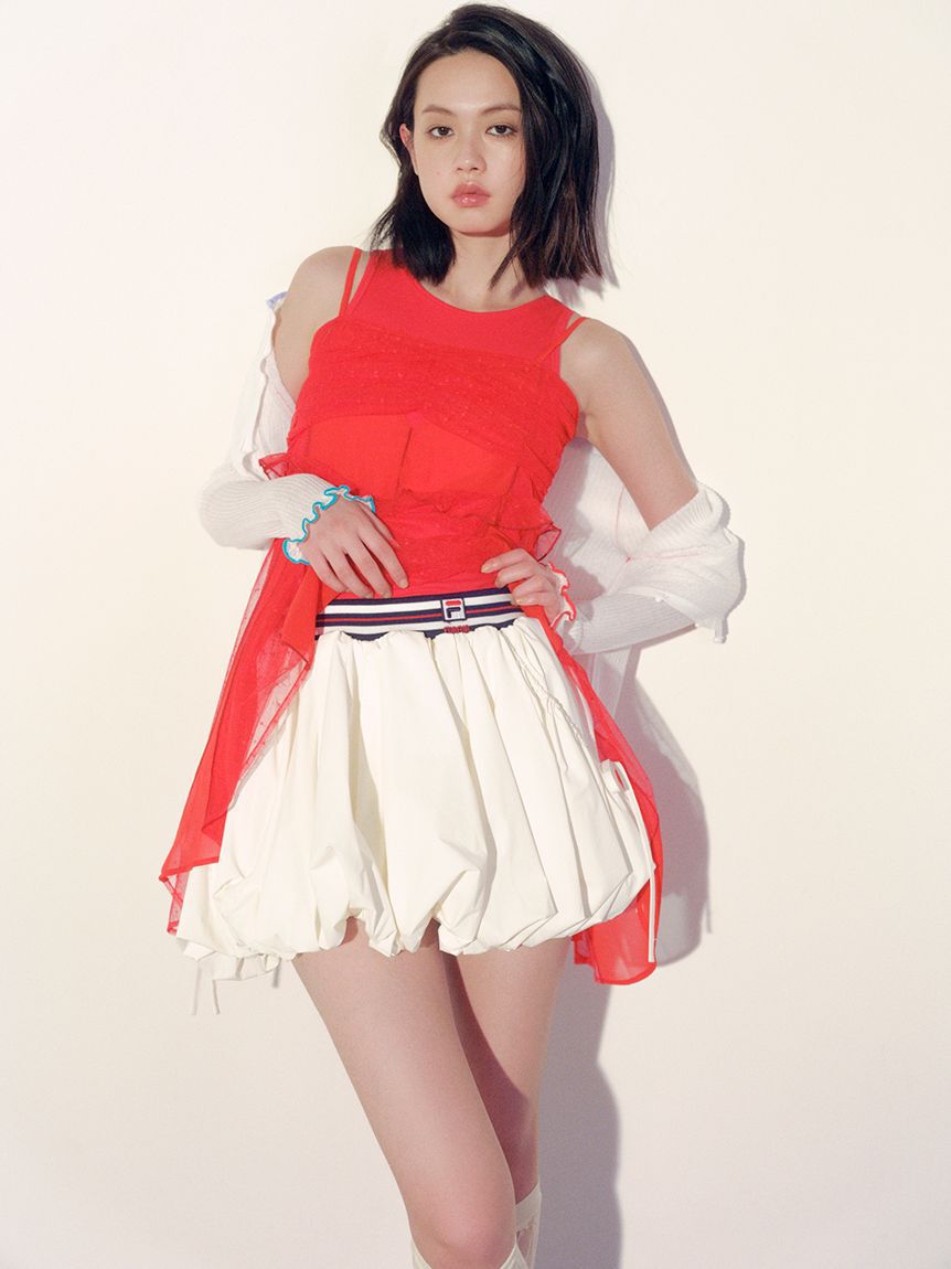 FURFUR「タンクトップSETシアーキャミソール」|キャミソール|