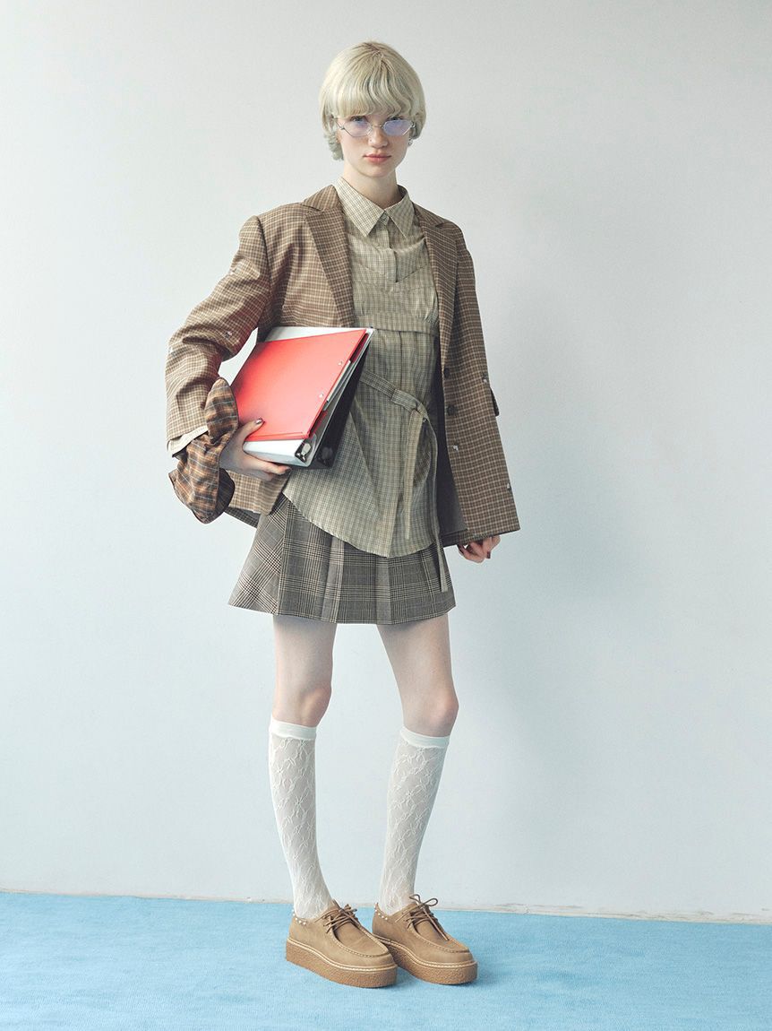 FURFUR「【限定カラー】ローズ刺繍テーラードジャケット」|テーラードジャケット|