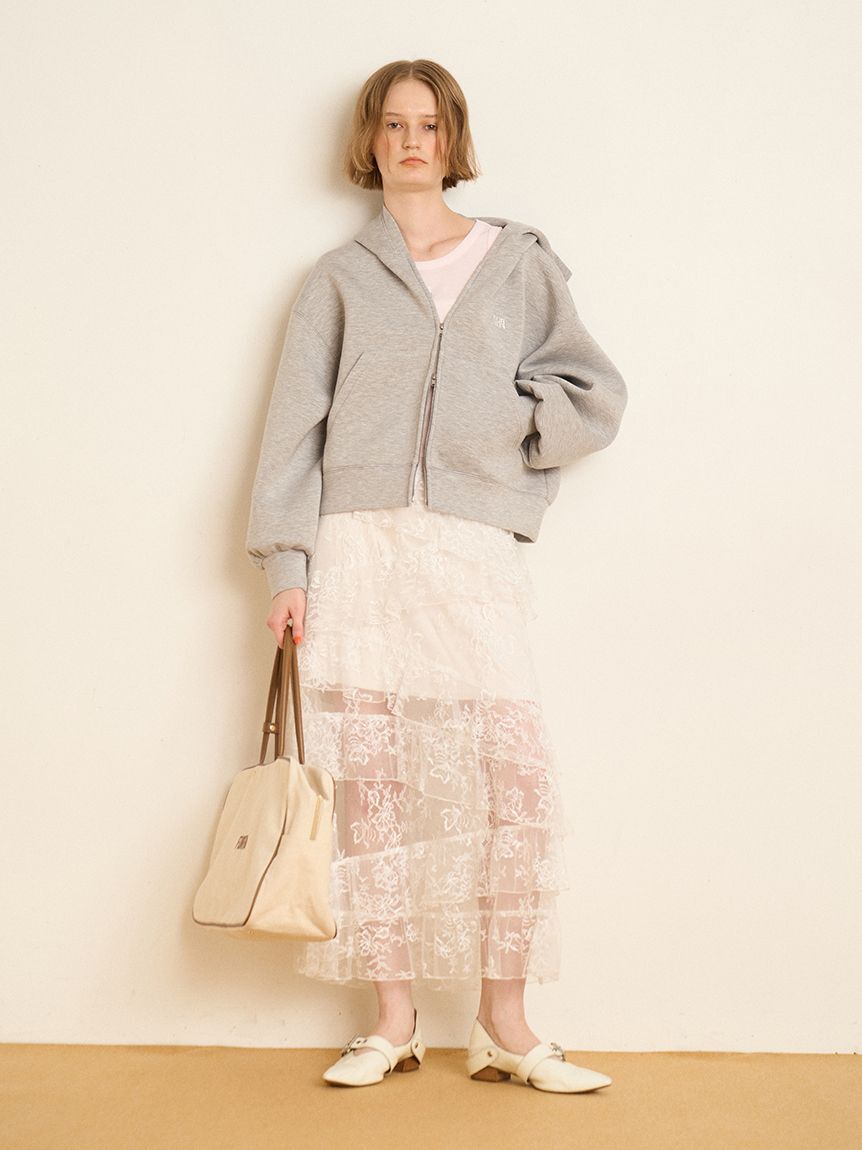 FURFUR「ティアードレーススカート」|スカート|