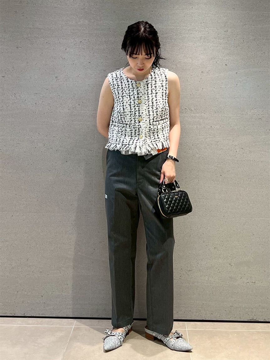 FURFUR「【限定カラー】ツイードベスト」|ダウンベスト・ベスト|