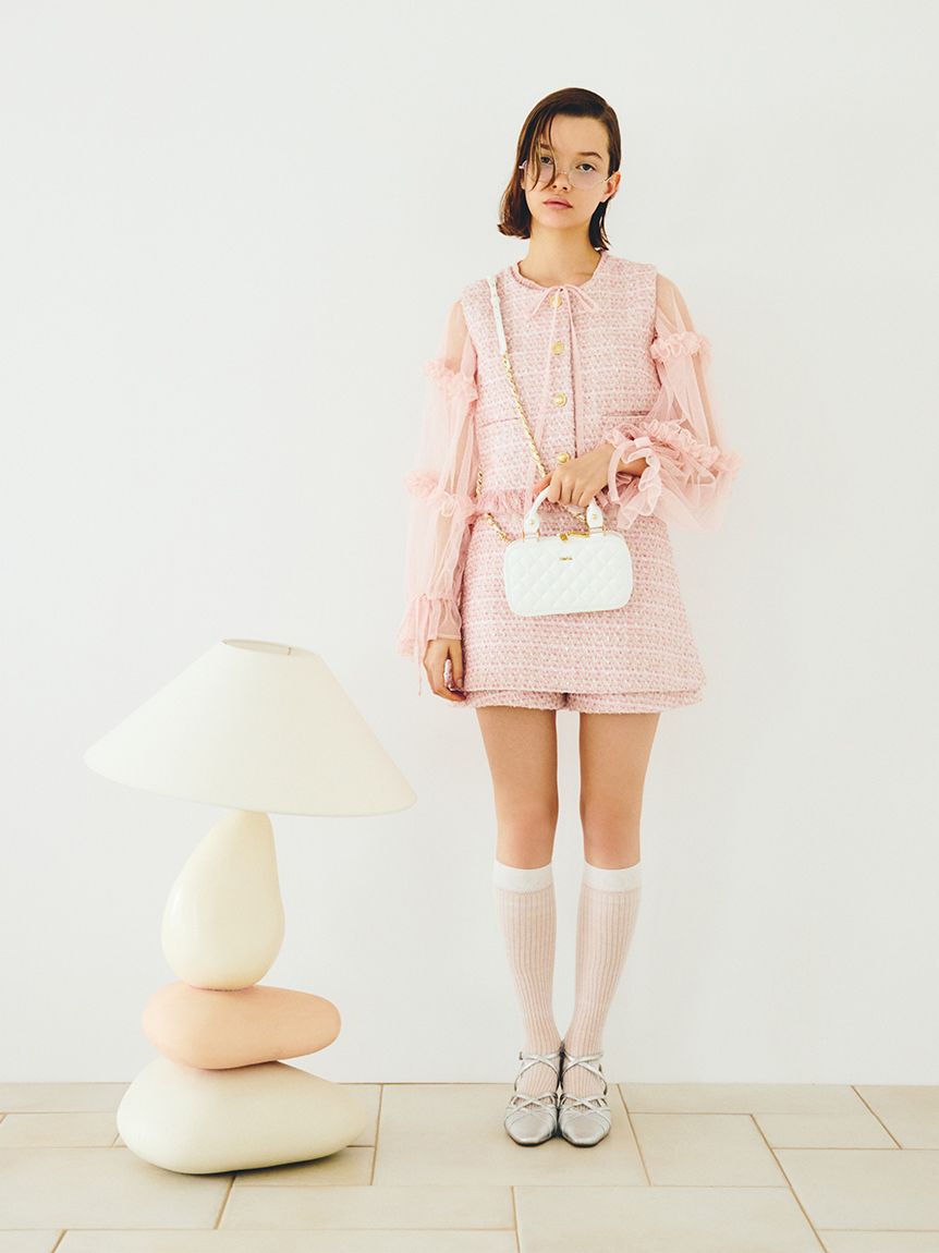 FURFUR「【限定カラー】ツイードベスト」|ダウンベスト・ベスト|