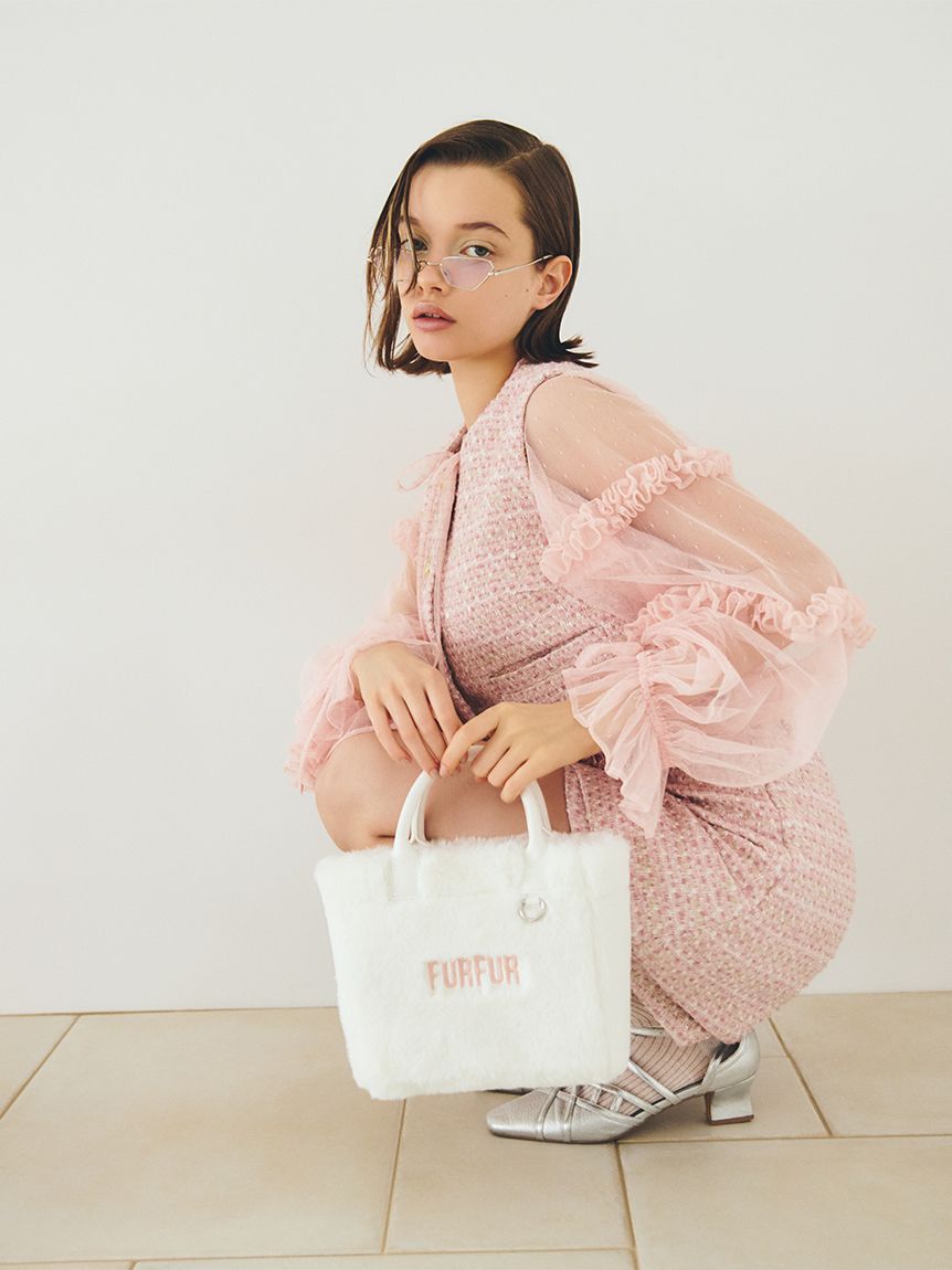 FURFUR「【限定カラー】ツイードベスト」|ダウンベスト・ベスト|