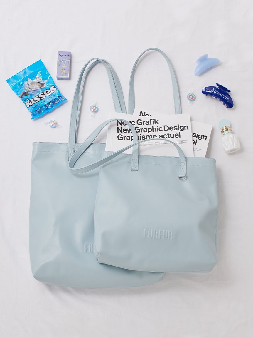 FURFUR「【新色追加】エンボスロゴトートバッグＭ」|トートバッグ|