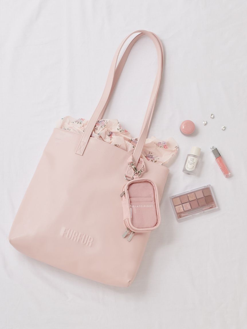FURFUR「【新色追加】エンボスロゴトートバッグＭ」|トートバッグ|PNK