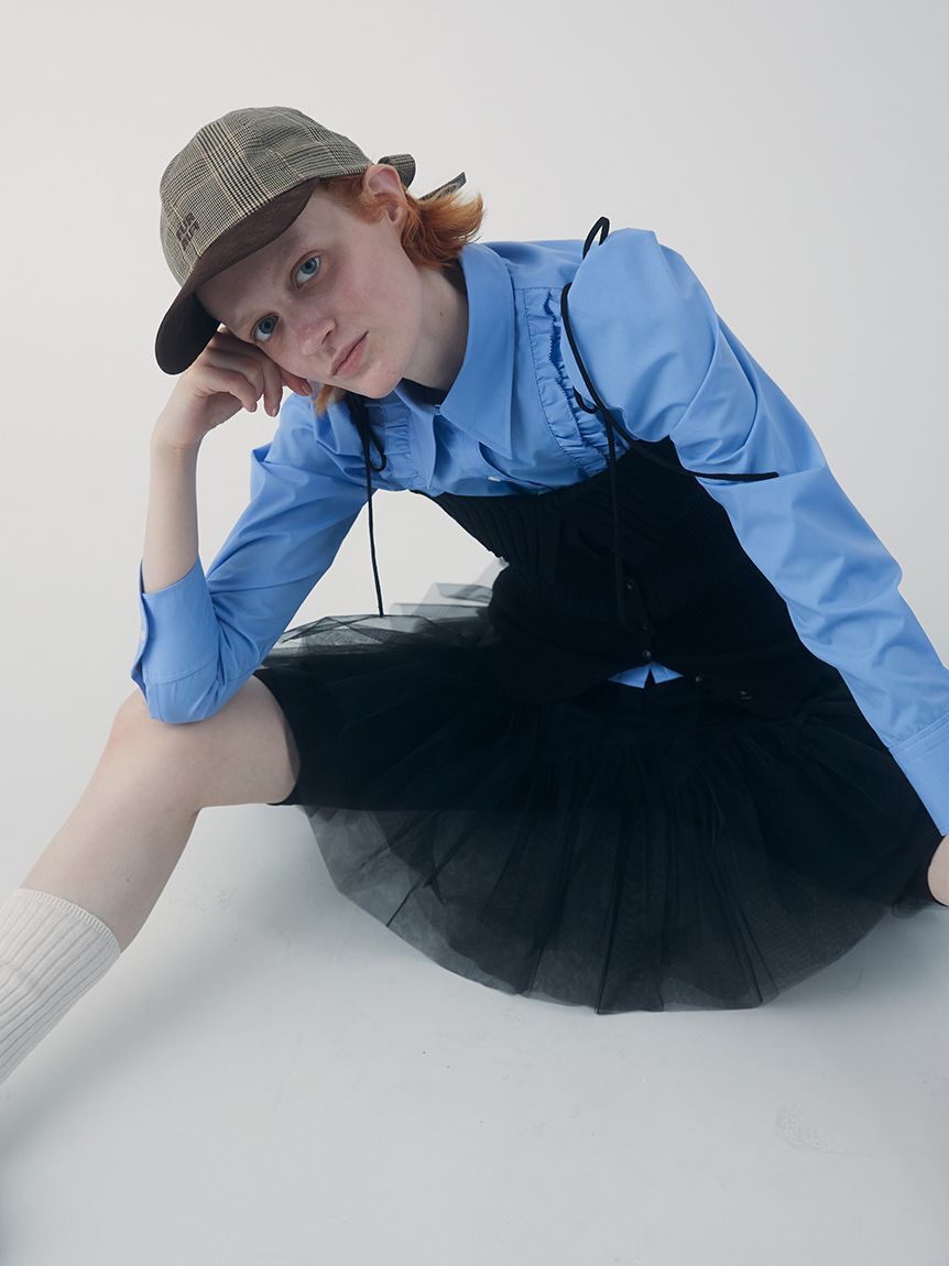 FURFUR「コンパクトパフスリーブシャツ」|シャツ・ブラウス|