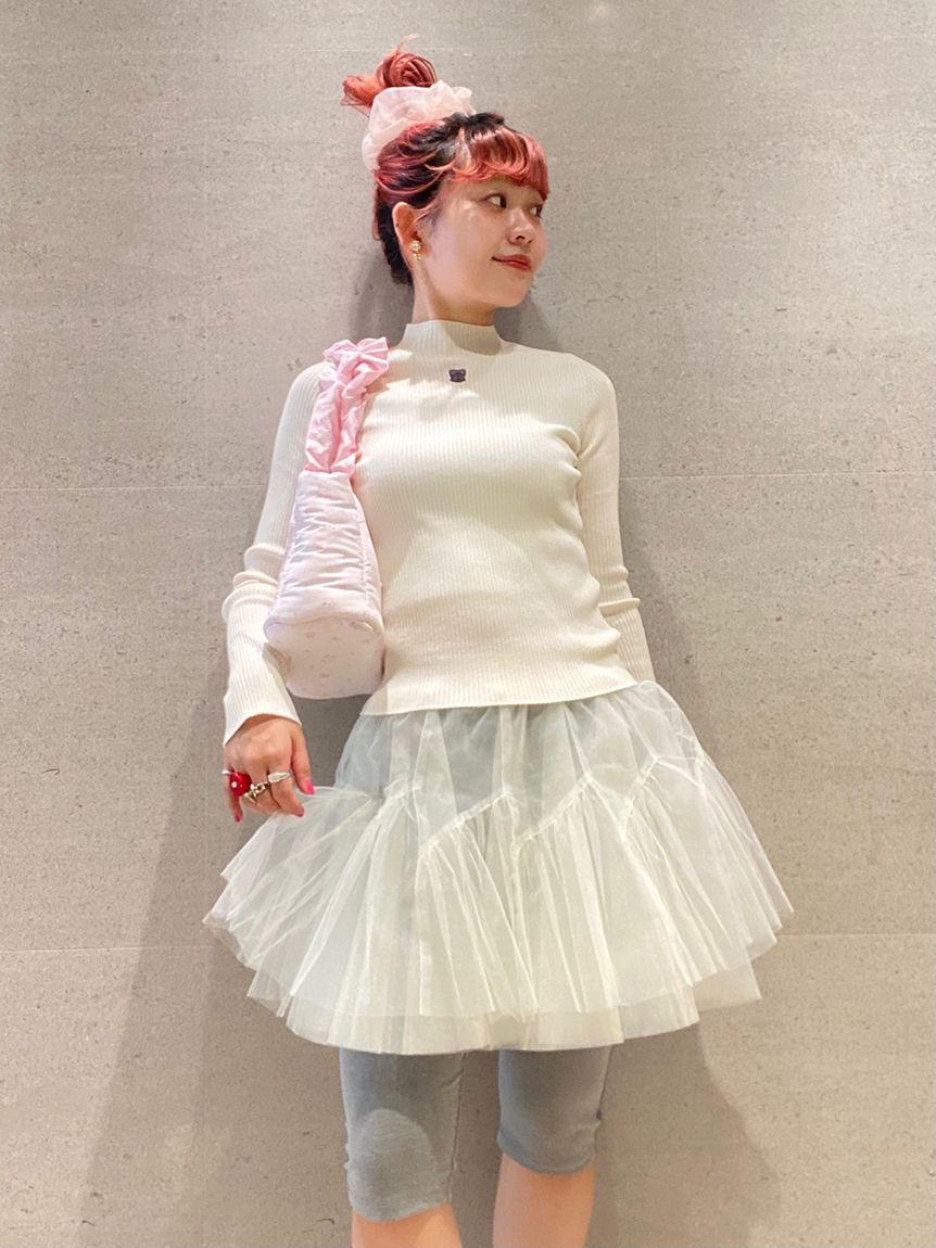 FURFUR「ボリュームオーガンジーシュシュセット」|ヘアバンド|