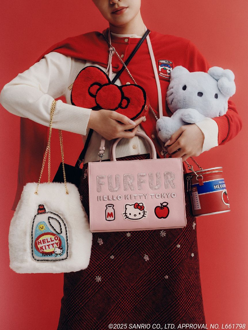 FURFUR「HELLO KITTYリボンバッグ」|ショルダー・メッセンジャー|