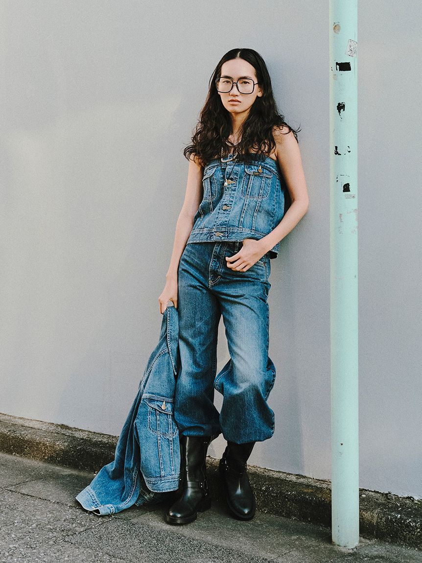 styling/「【セットアップ対応】【styling/&times;Lee】デニムビスチェ」|ベスト・ジレ|