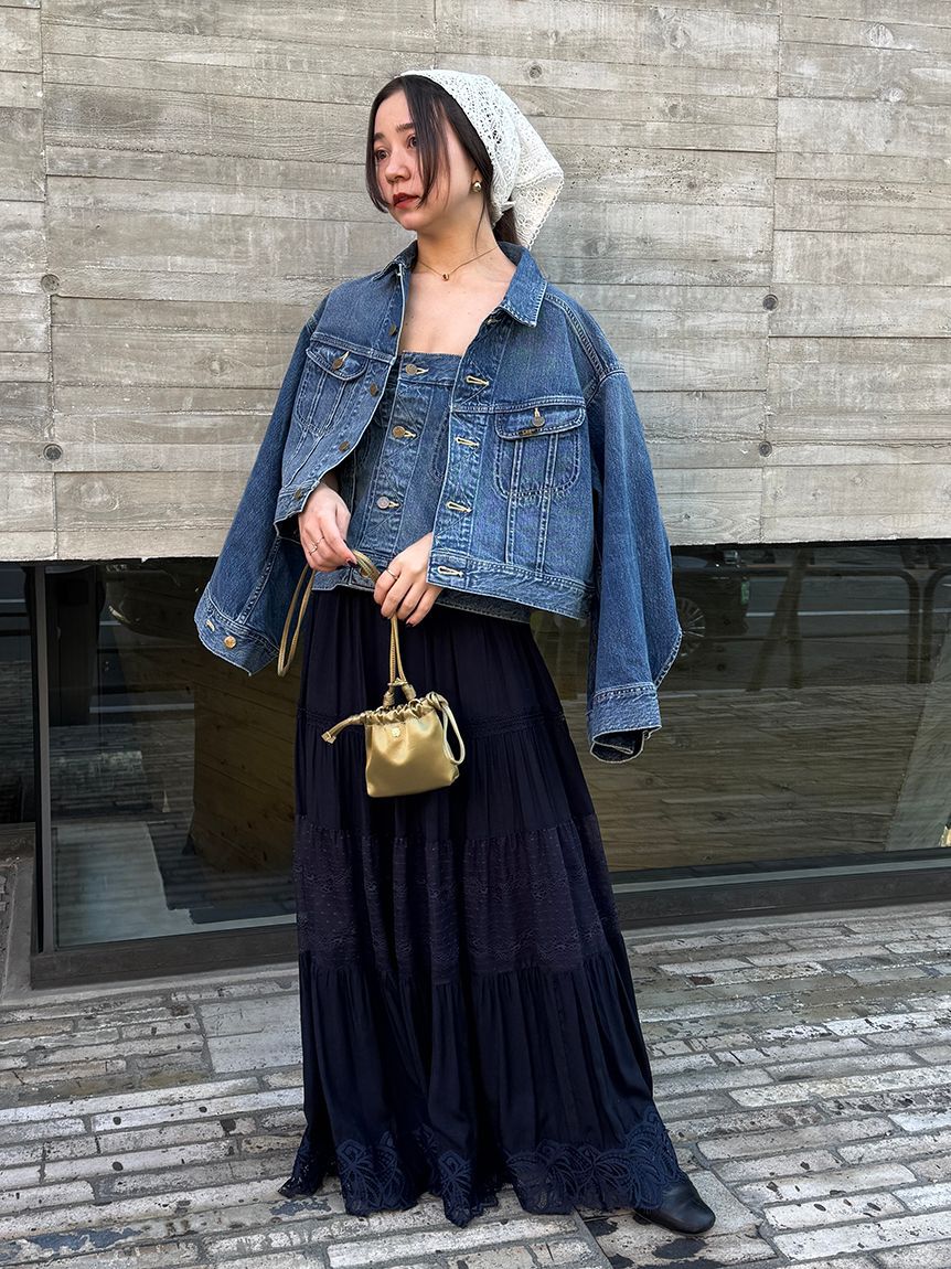 styling/「【セットアップ対応】【styling/&times;Lee】デニムビスチェ」|ベスト・ジレ|