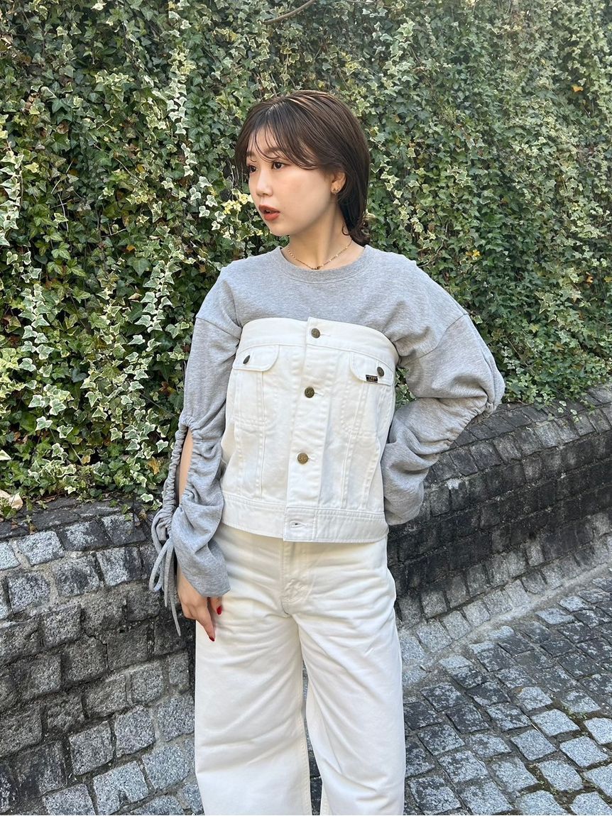 styling/「【セットアップ対応】【styling/&times;Lee】デニムビスチェ」|ベスト・ジレ|