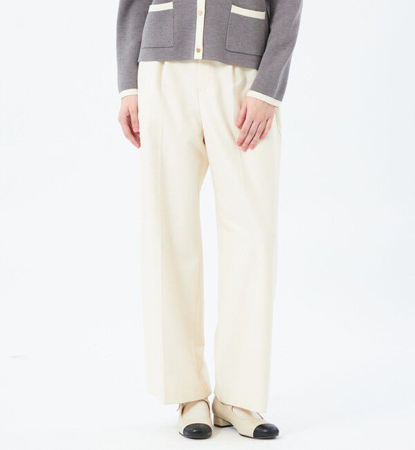 MACKINTOSH PHILOSOPHY「WARM TWILL ワイドパンツ」|その他|オフホワイト