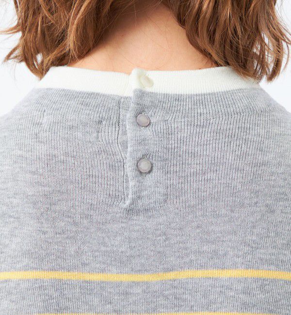 MACKINTOSH PHILOSOPHY「【2025年秋冬モデル】Cleric Collar Knit ウールブレンド」|ニット・セーター|