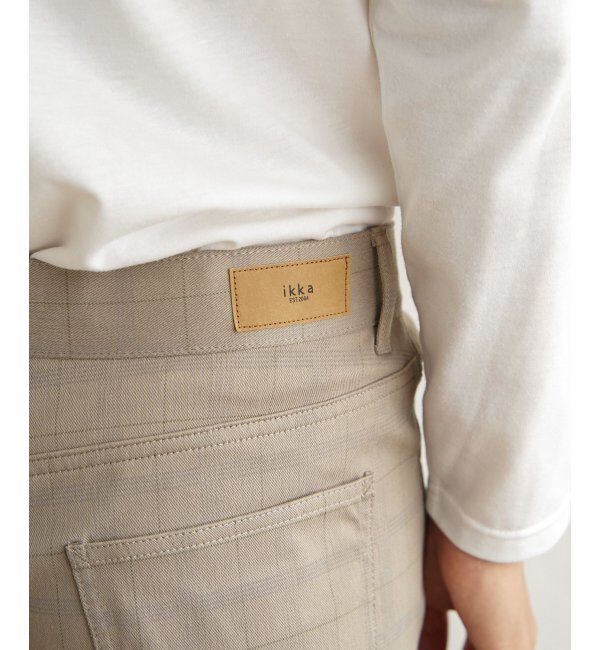 ikka「GOKU楽 EASYSTチェック5Pパンツ」|その他|