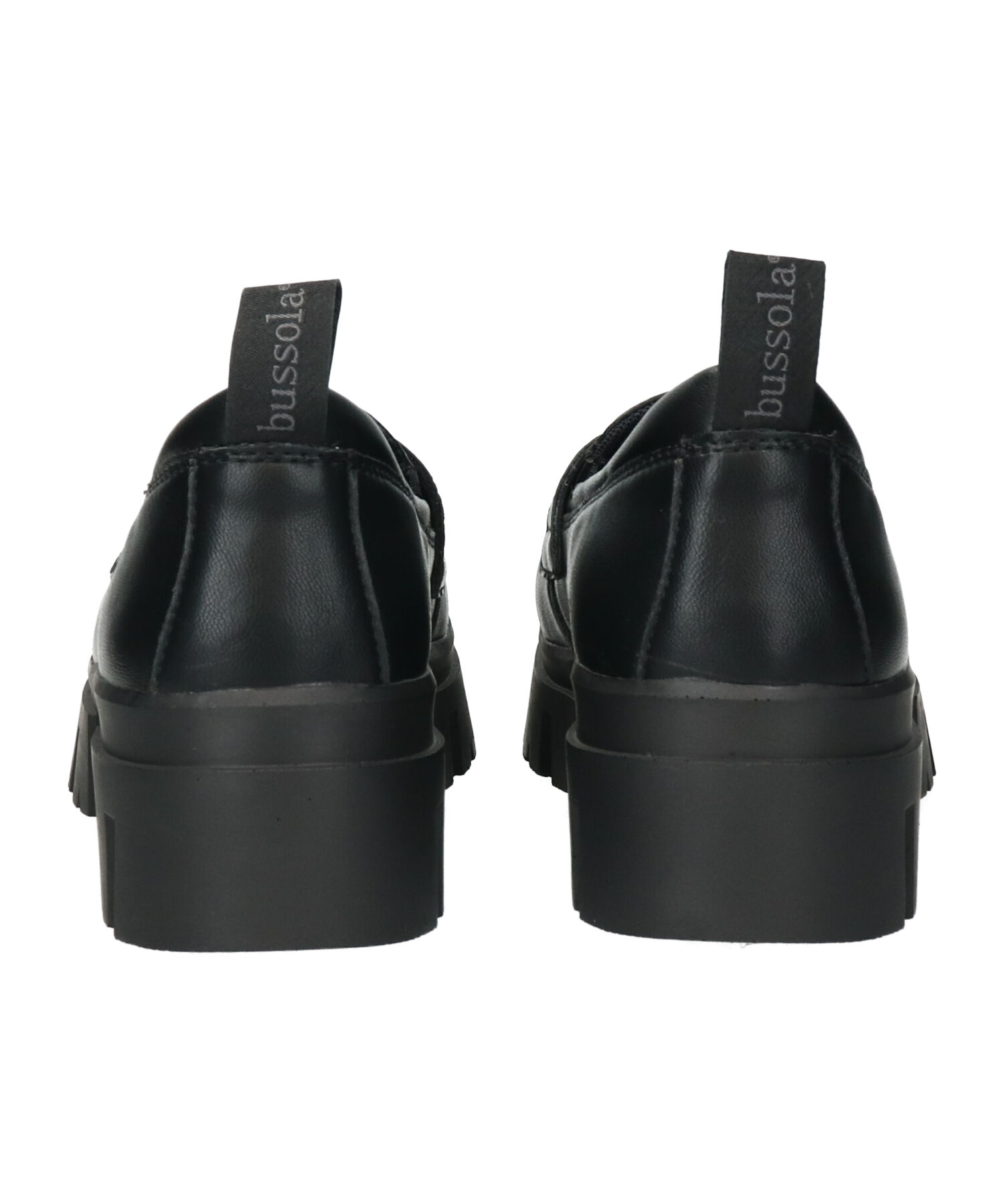 IMPORT SELECT「【bussola】撥水厚底デザインソールローファー(955403)」|レインシューズ|