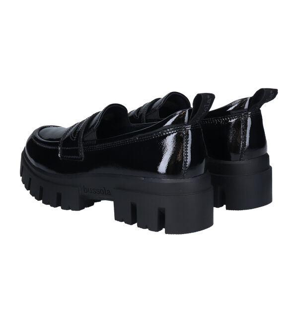 IMPORT SELECT「【bussola】撥水厚底デザインソールローファー(955403)」|レインシューズ|