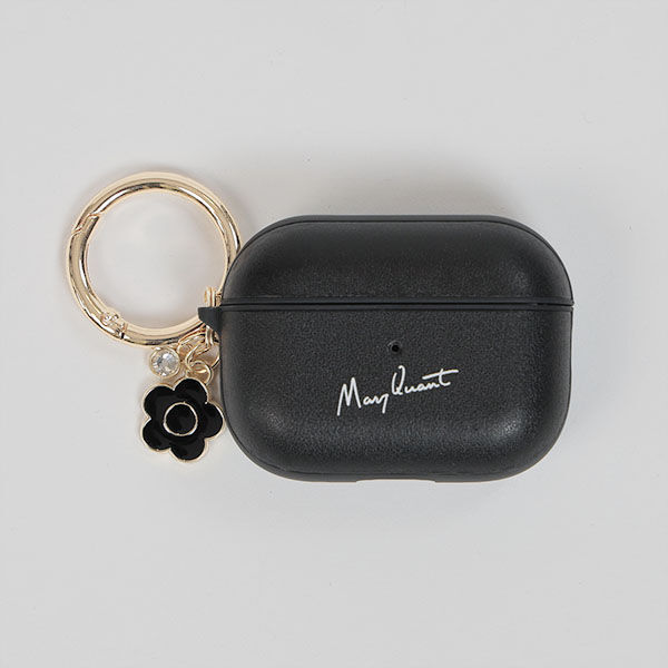 MARY QUANT「MARY'Sサイン AirPods Proケース」|モバイルケース|ブラック