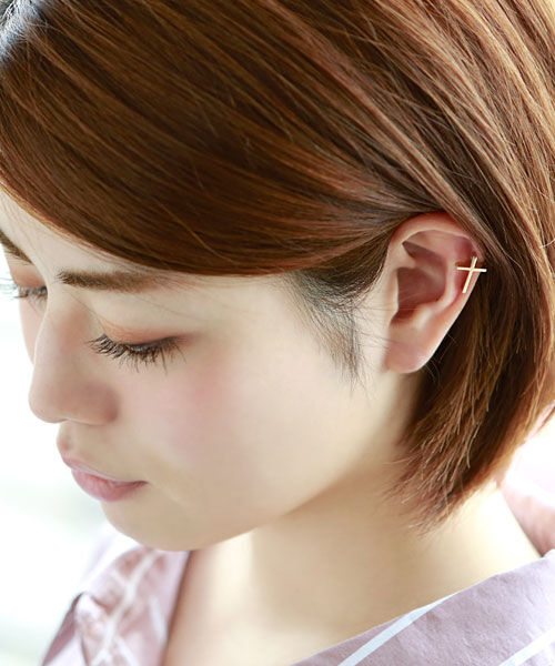 colleca la「クロスイヤーカフ」|イヤリング|