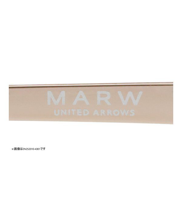  「Zoff MARW UNITED ARROWS マルゥ ユナイテッドアローズ メガネ | 伊達メガネ 度付き レンズ交換券付」|メガネ|
