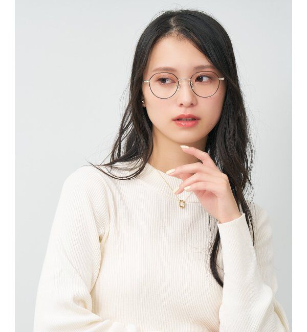  「Zoff MARW UNITED ARROWS マルゥ ユナイテッドアローズ メガネ | 伊達メガネ 度付き レンズ交換券付」|メガネ|