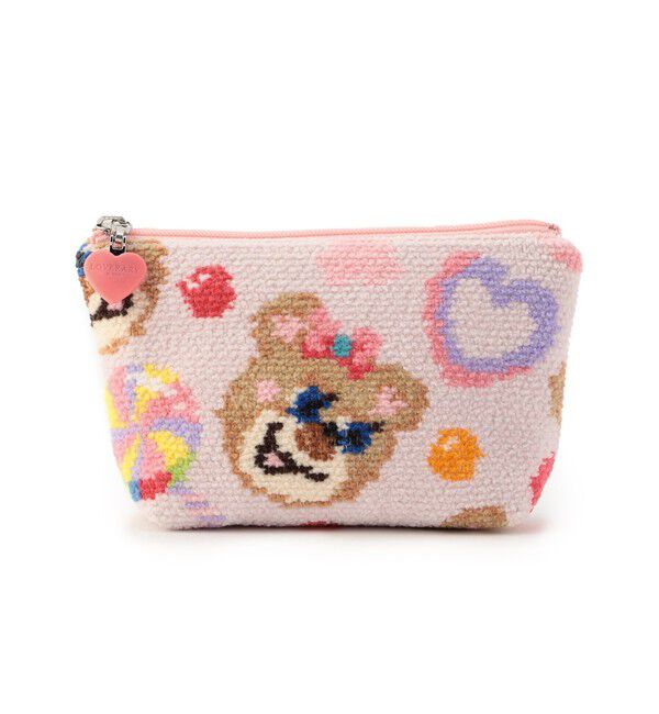 LOVERARY BY FEILER「ハッピーポップニナ　ポーチ　L/HPA-233093」|ポーチ|ペールパープル